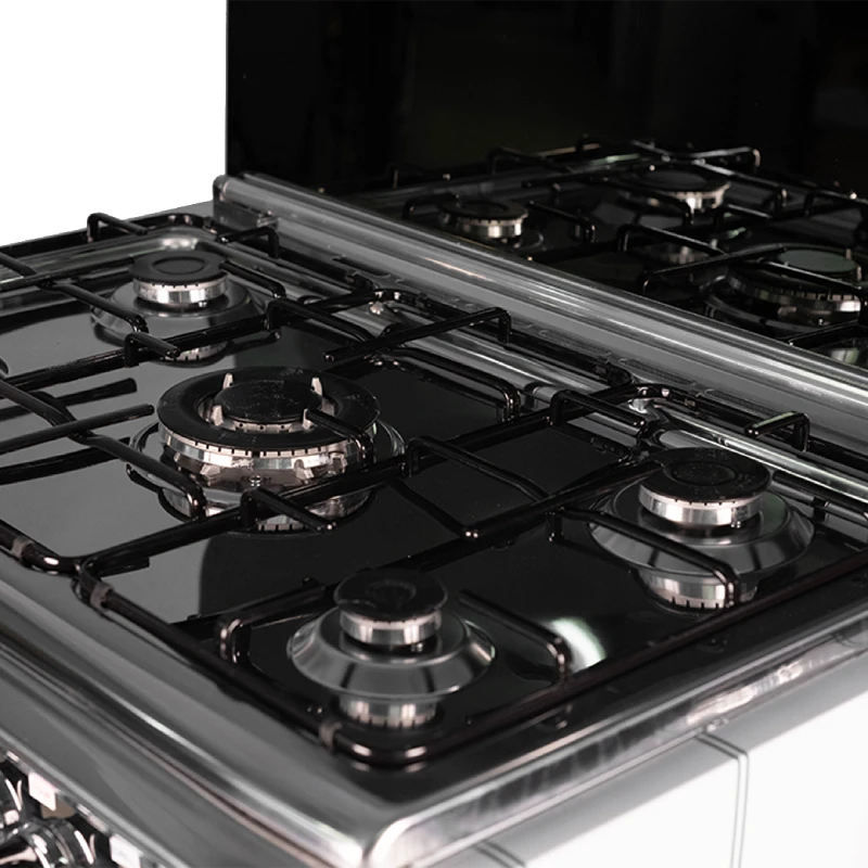 CUISINIÈRE À GAZ XL Grand Four tivoli inox